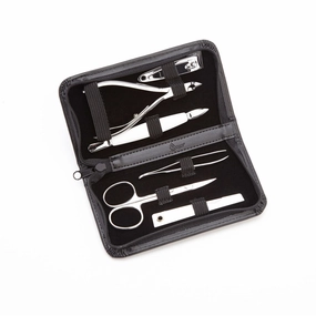 Royce Leather Luxury Travel And Grooming Toiletry Kit