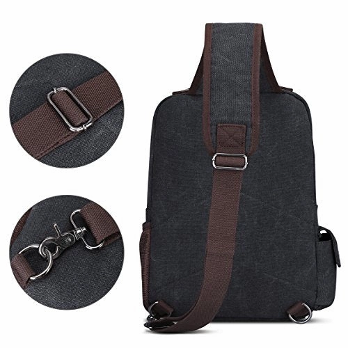 S-Zone Sling Bag For Men Chest Shoulder Gym Backpack Sack Satchel Outdoor Crossbody Pack