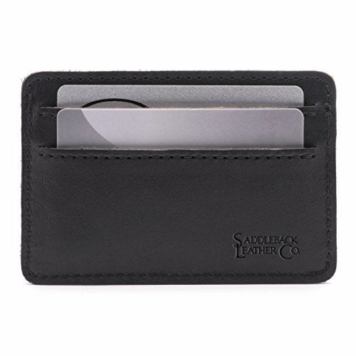 Saddleback Leather Front Pocket Id Wallet - Best Selling 100% Full Grain Small Leather Wallet