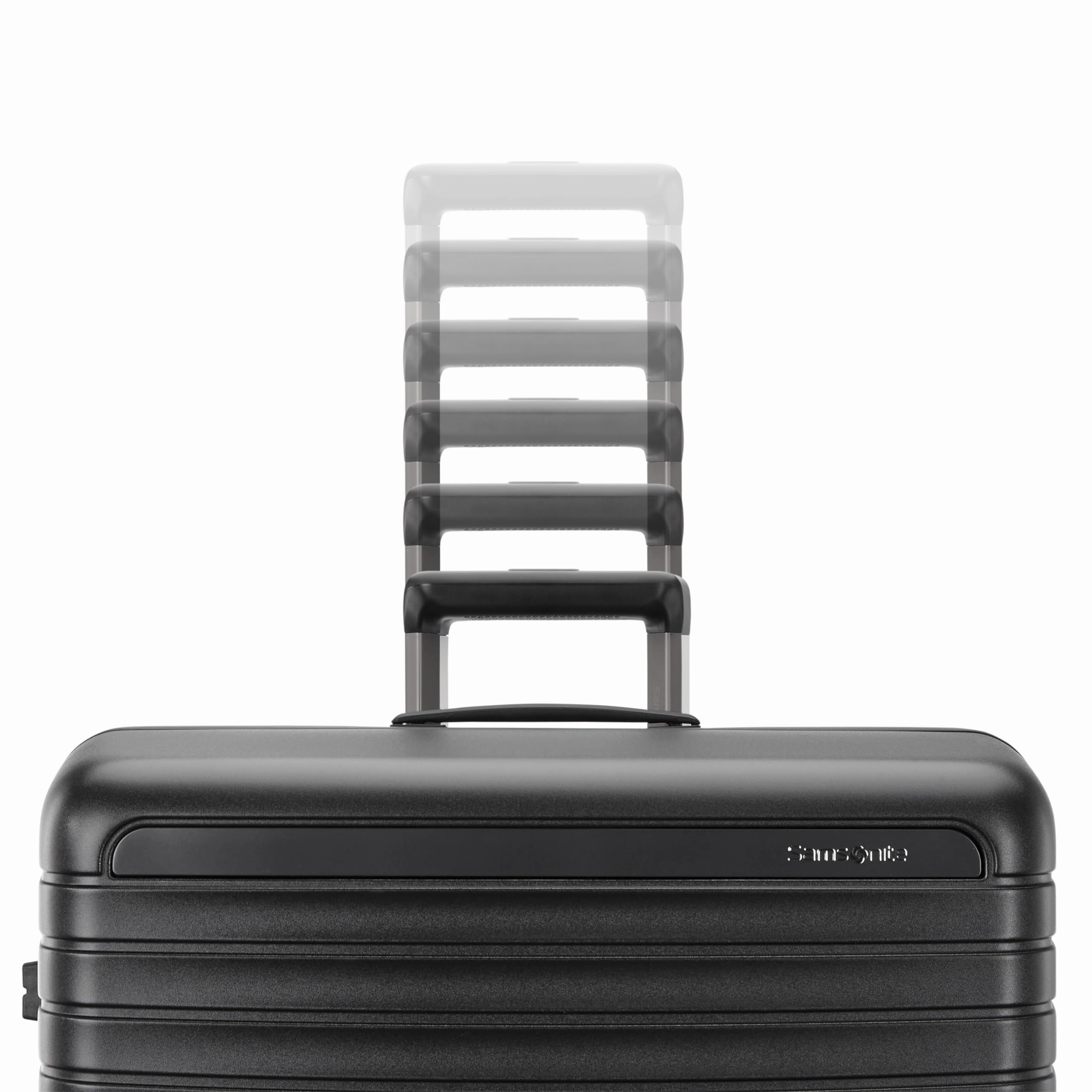 Samsonite Framelock Max Hardside Luggage with Spinner Wheels, Lightweight zipper-less (Large Spinner)