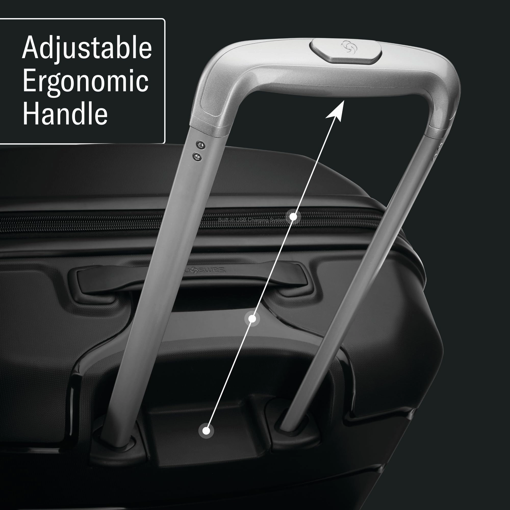 Samsonite Freeform 2 Piece Set (21"/28") 4-Wheel Luggage Sets