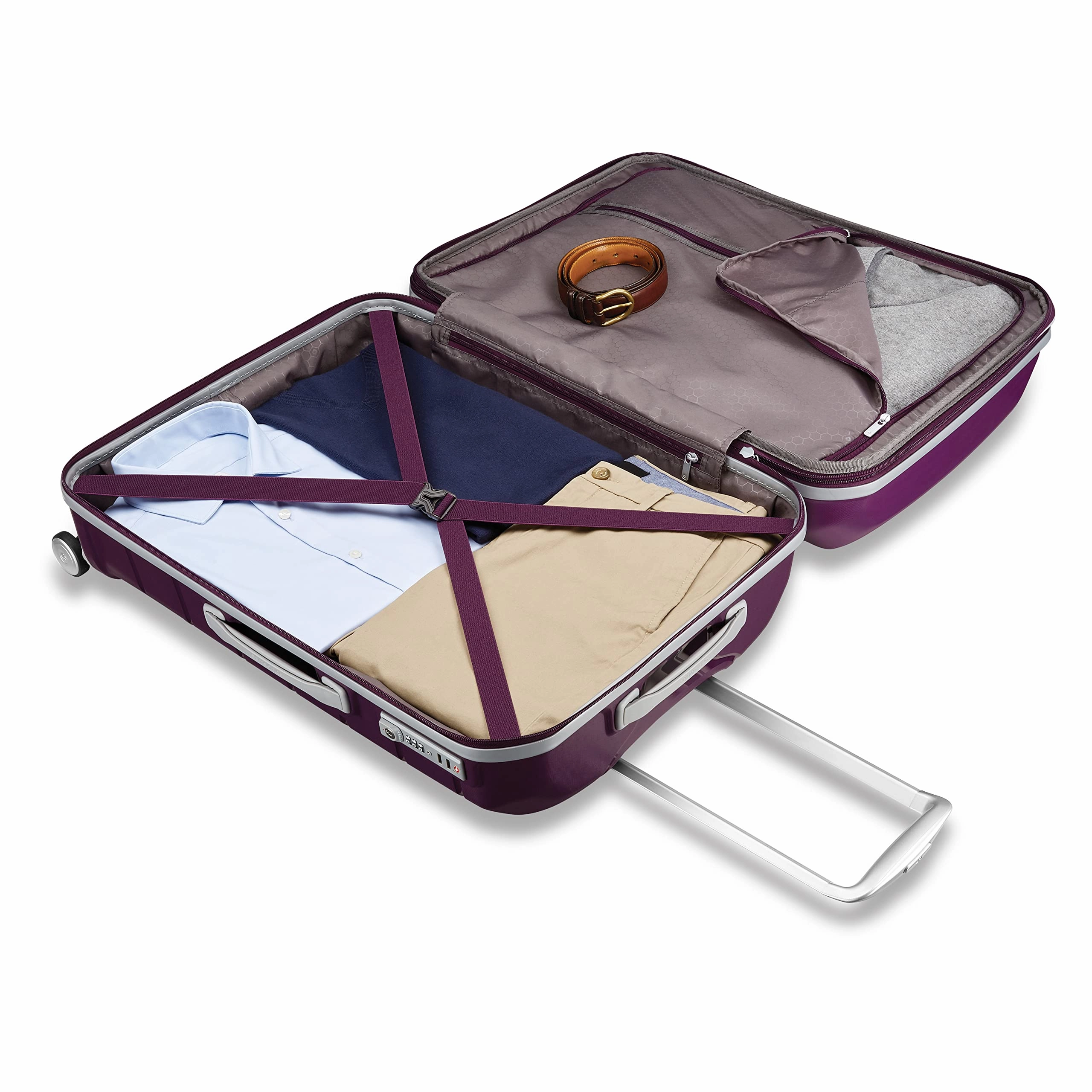 Samsonite Freeform 2 Piece Set (21"/28") 4-Wheel Luggage Sets