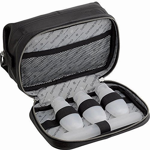 Samsonite- Leather Travel Accessories Serene Leather Toiletry Kit With Travel