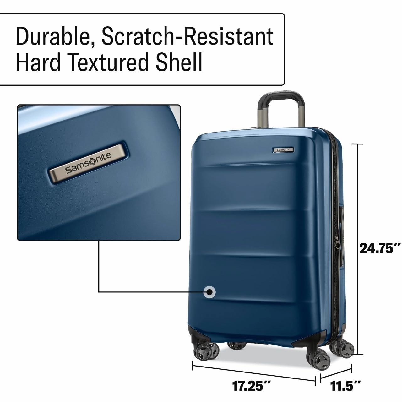 Samsonite Octiv 24" Medium Hardside Spinner