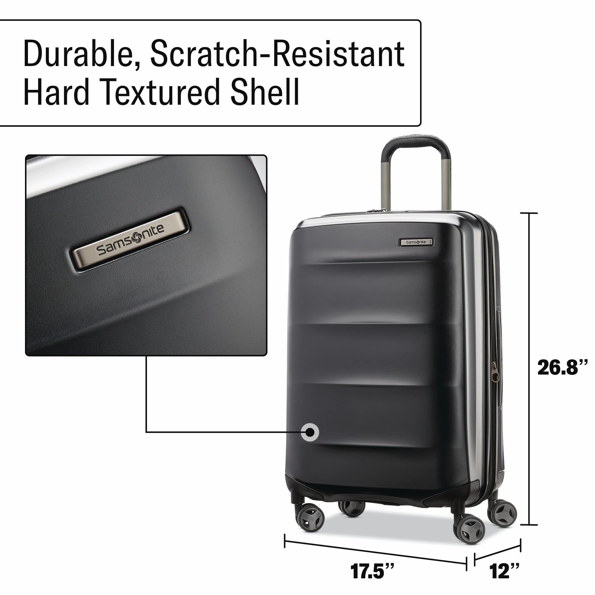 Samsonite Octiv 24" Medium Hardside Spinner