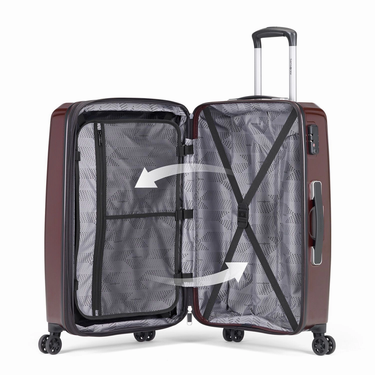 Samsonite Pursuit DLX Plus Spinner Medium Expandable Luggage