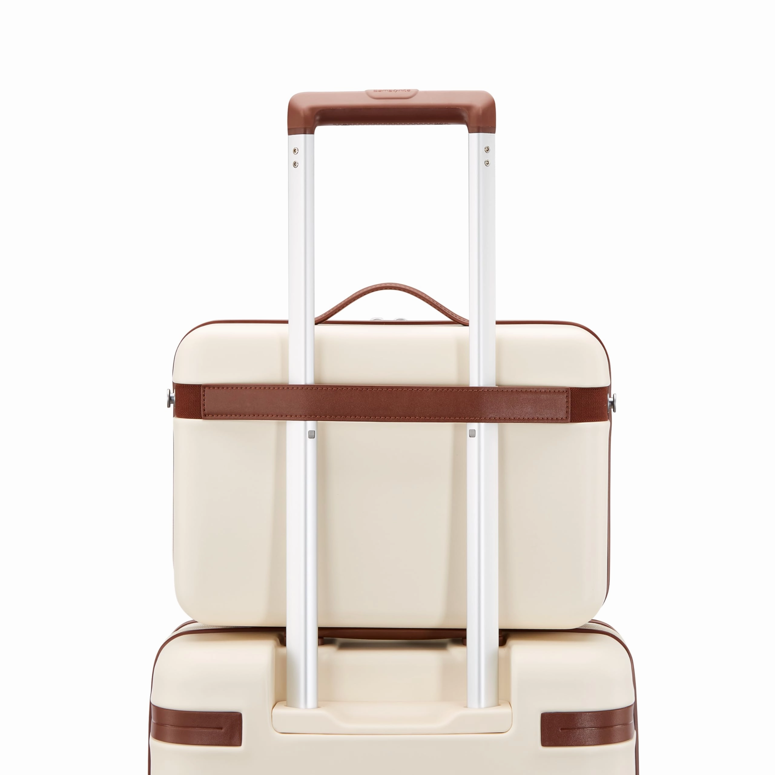 Samsonite Virtuosa Hardside Train Case, Crossbody Travel Makeup Case with Removable Strap