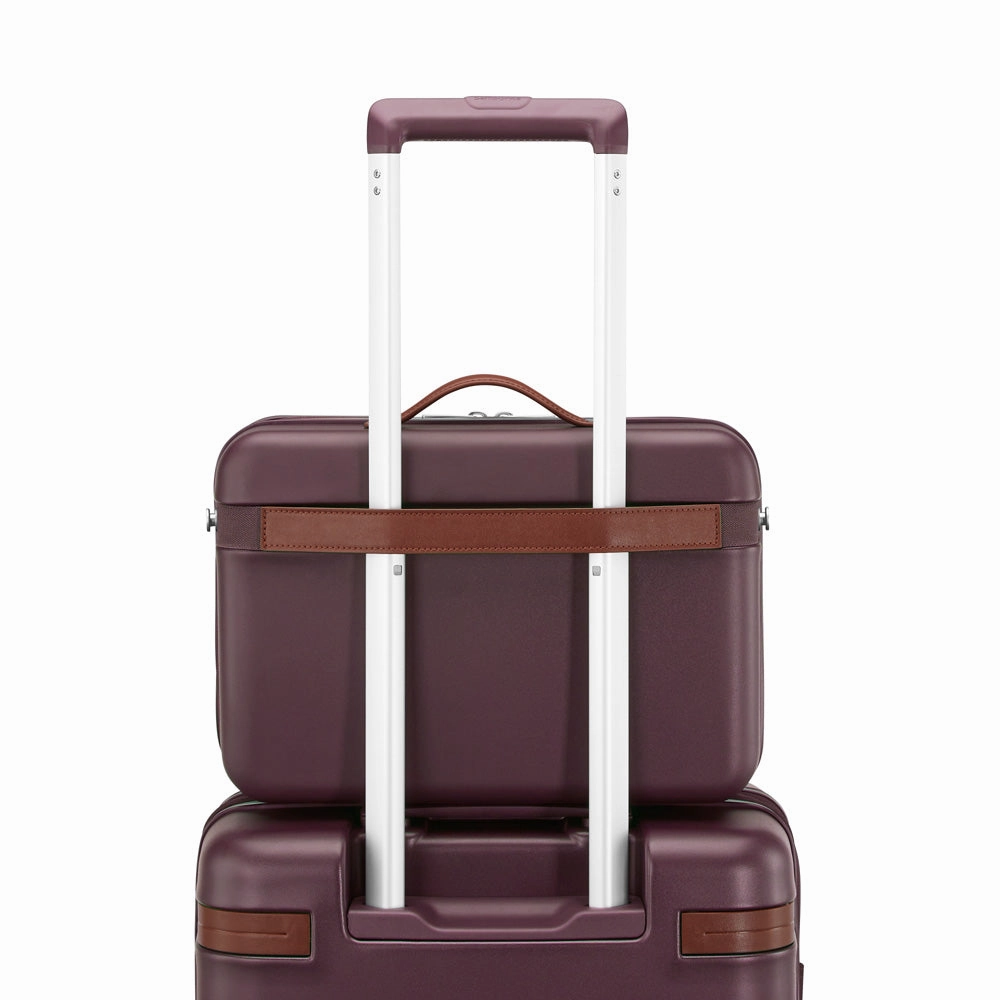 Samsonite Virtuosa Hardside Train Case, Crossbody Travel Makeup Case with Removable Strap