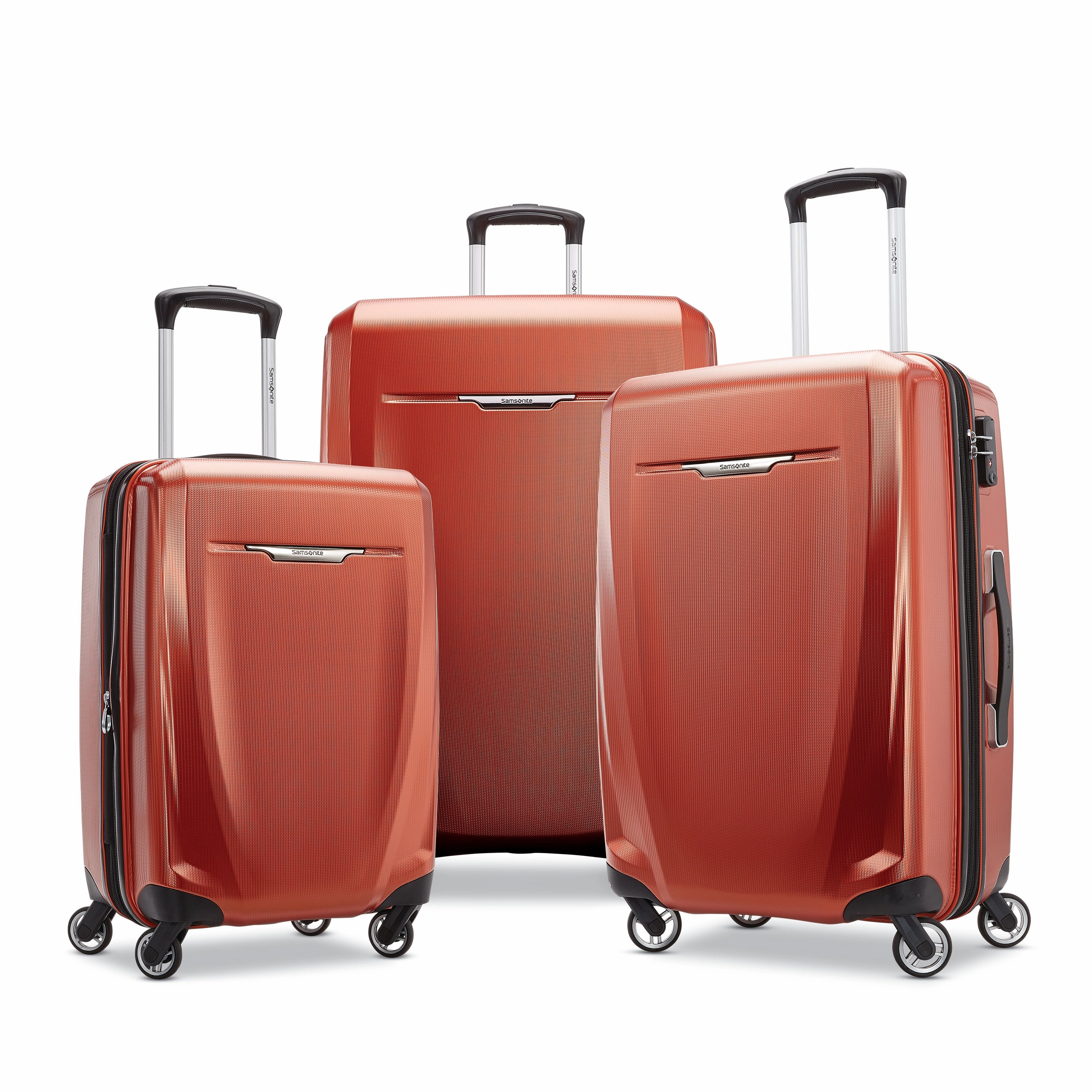 Samsonite Winfield 3 DLX 3 Piece Set (20"/24"/28") 4-Wheel Luggage Sets