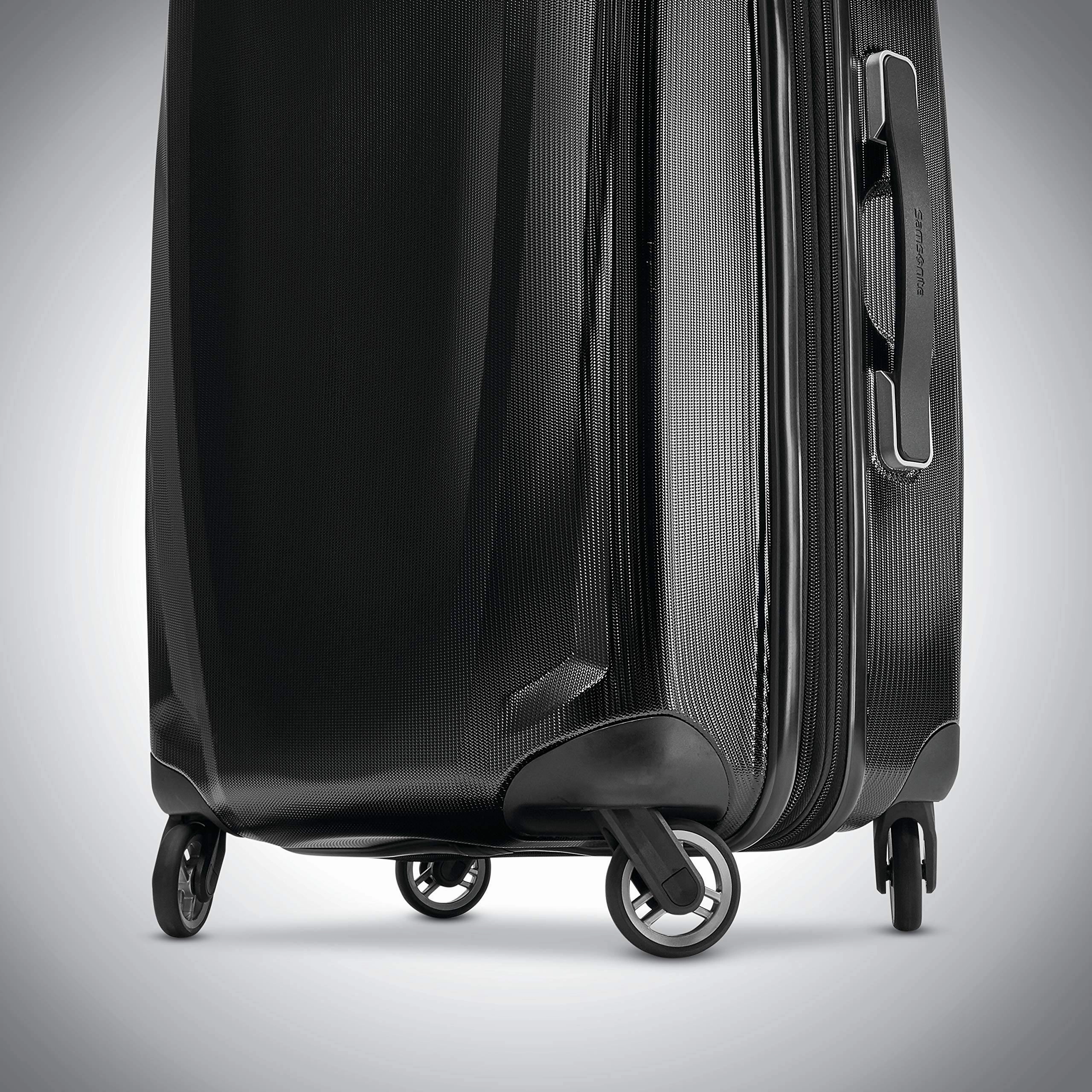 Samsonite Winfield 3 DLX 3 Piece Set (20"/24"/28") 4-Wheel Luggage Sets - Scratch-Resistant Polycarbonate Shell, TSA Lock, Effortless Wheels