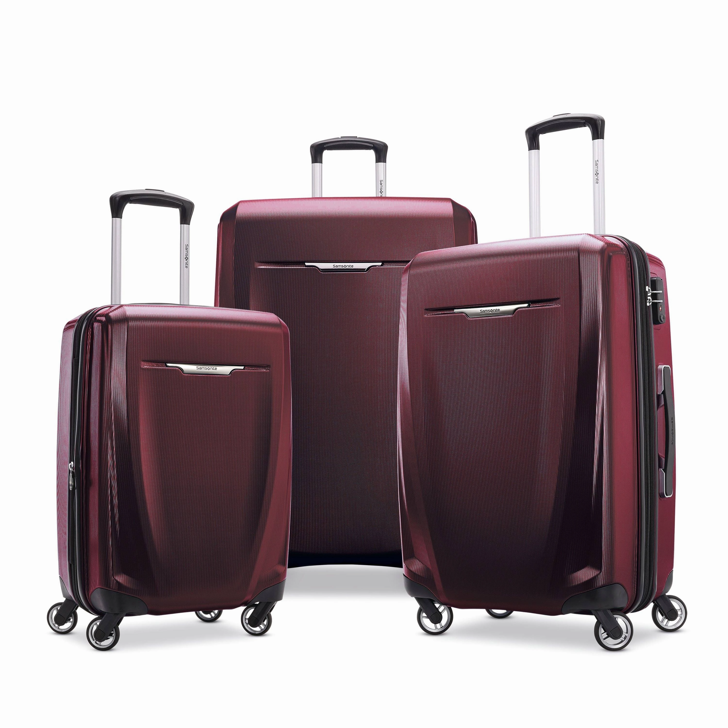 Samsonite Winfield 3 DLX 3 Piece Set (20"/24"/28") 4-Wheel Luggage Sets