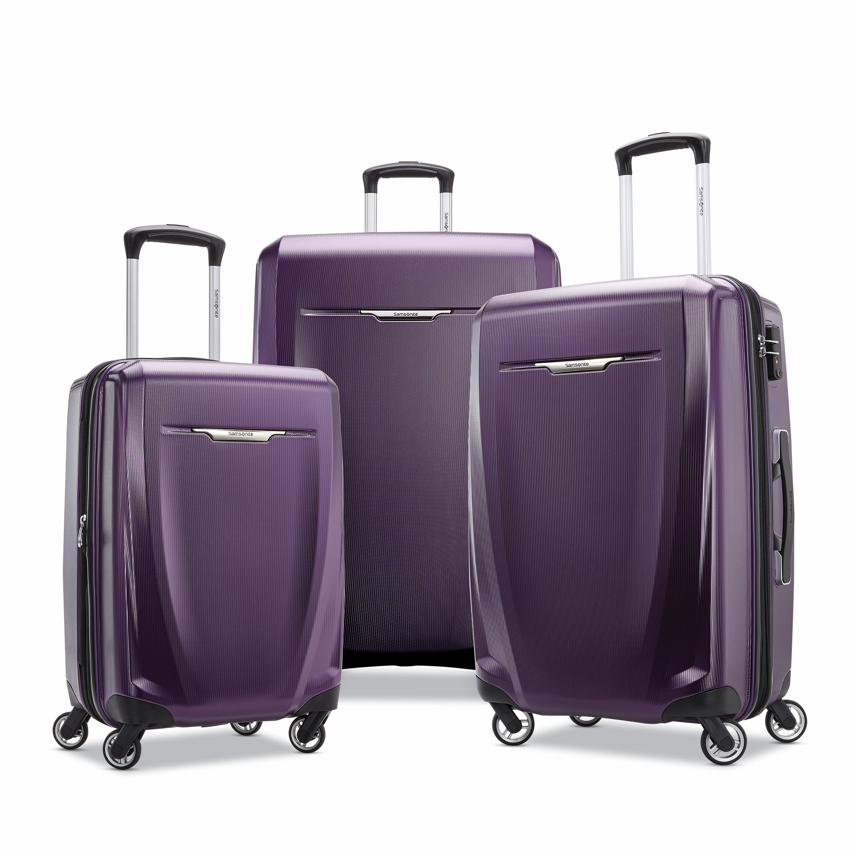 Samsonite Winfield 3 DLX 3 Piece Set (20"/24"/28") 4-Wheel Luggage Sets