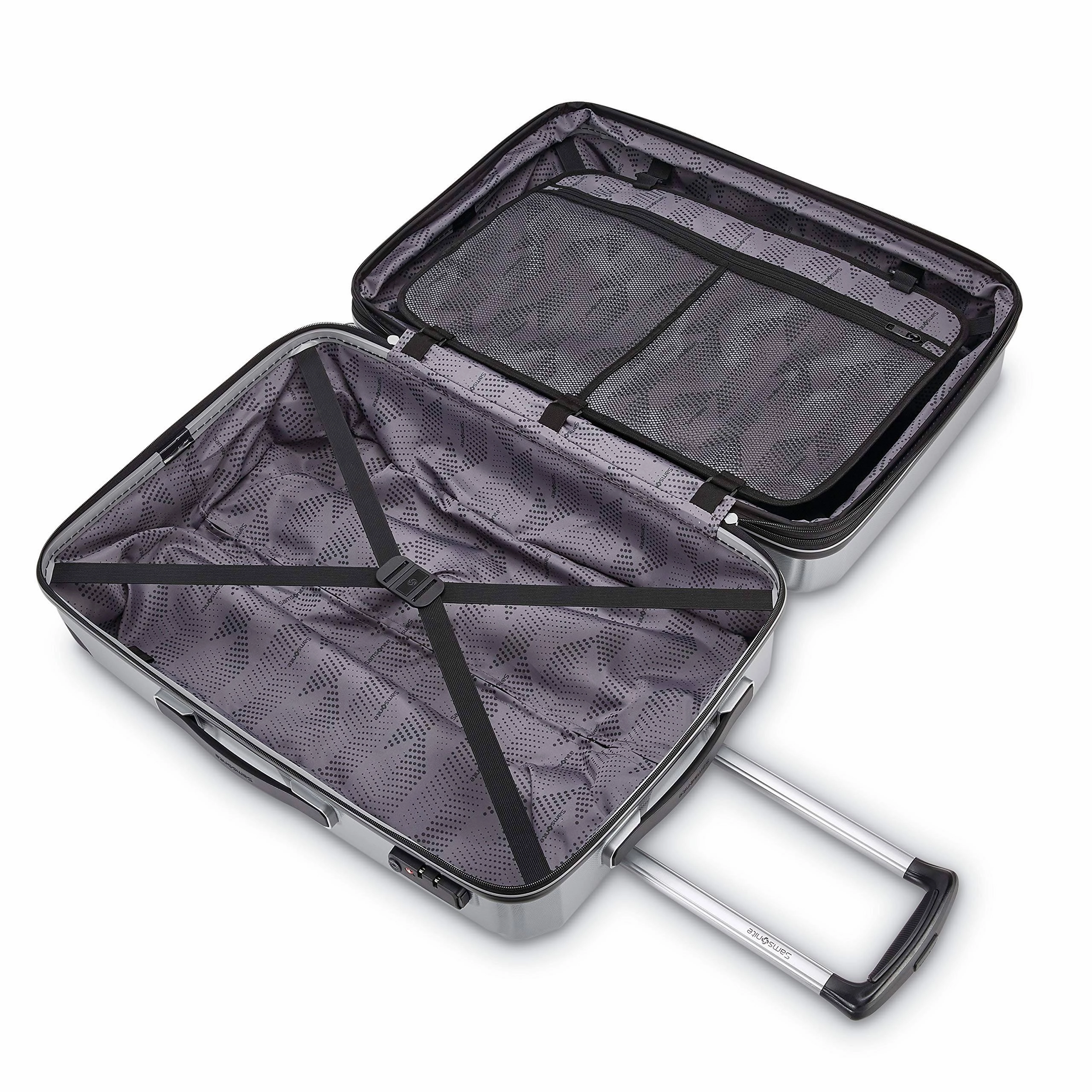 Samsonite Winfield 3 DLX Checked-Medium 25-Inch 4-Wheel Medium Luggage