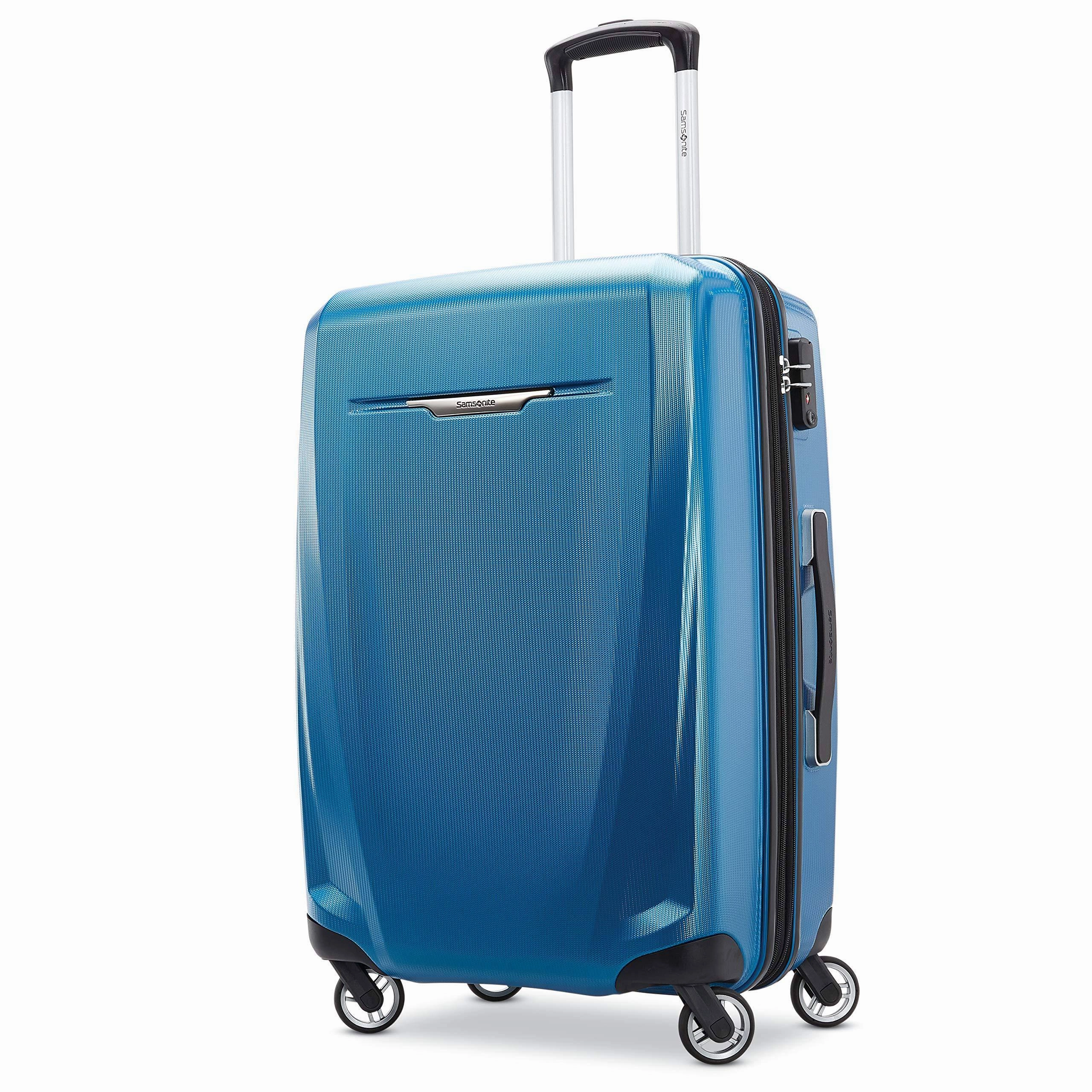 Samsonite Winfield 3 DLX Checked-Medium 25-Inch 4-Wheel Medium Luggage