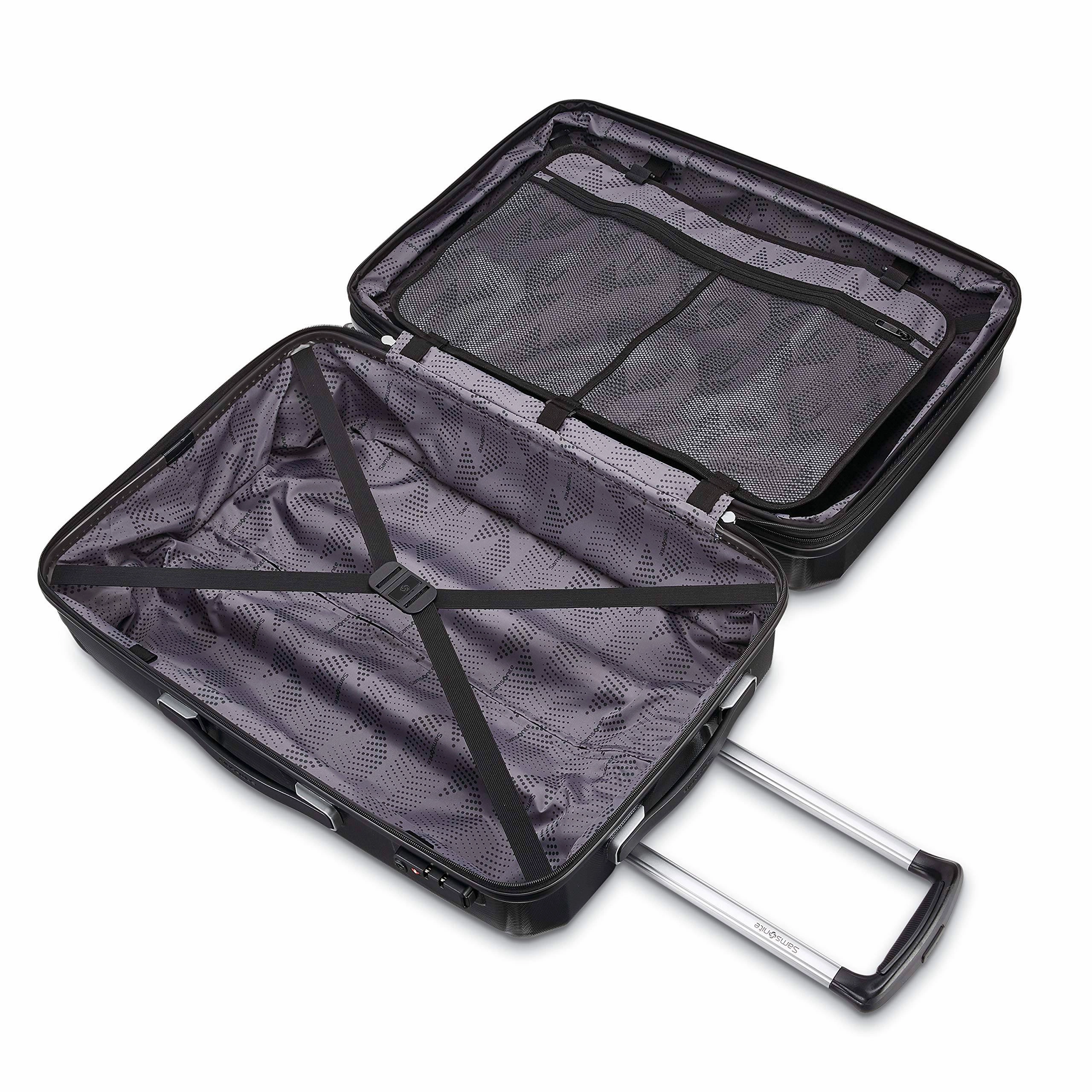 Samsonite Winfield 3 DLX Checked-Medium 25-Inch 4-Wheel Medium Luggage