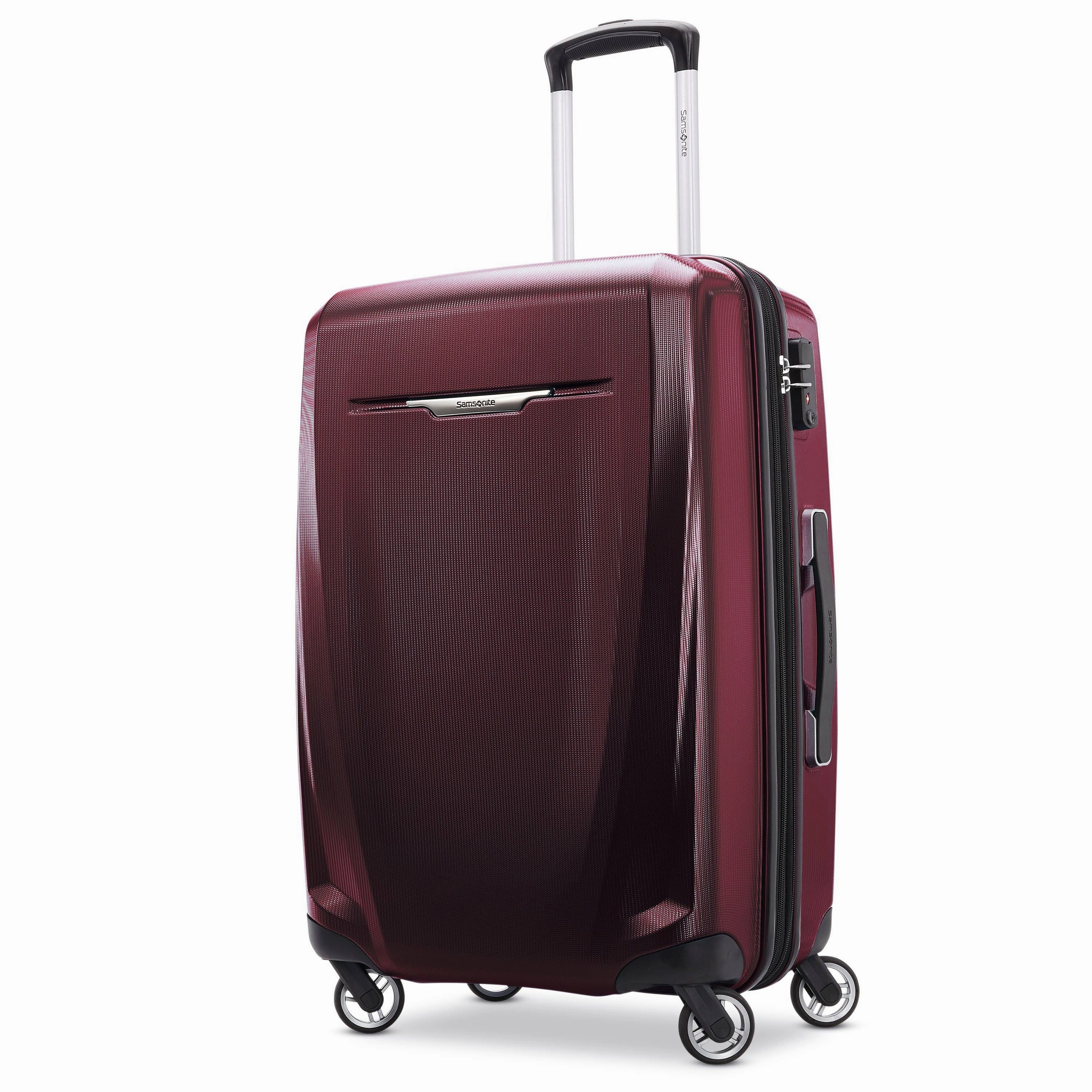 Samsonite Winfield 3 DLX Checked-Medium 25-Inch 4-Wheel Medium Luggage