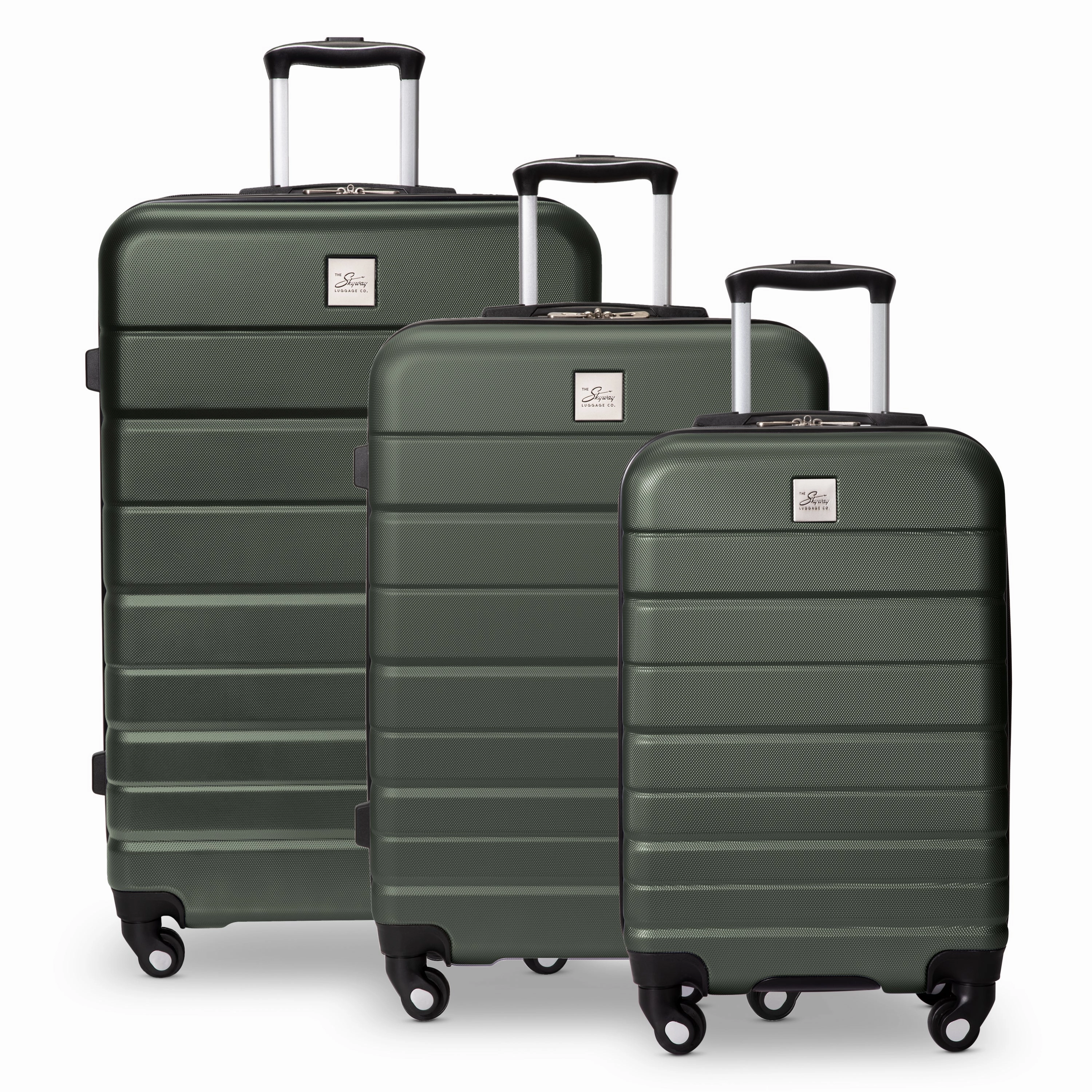 Skyway Epic 2.0 Hardside Lightweight and Durable ABS Shell Luggage, 3-Piece Set (20, 24, 28)