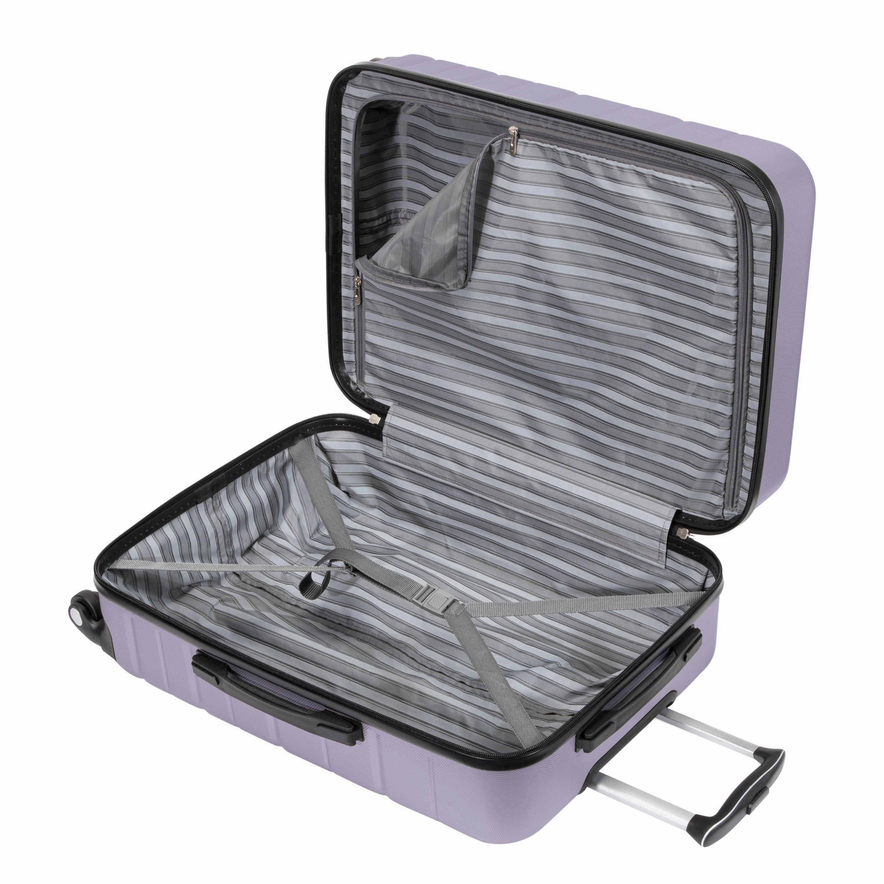 Skyway Epic 2.0 Hardside Lightweight Expandable ABS Shell Spinner Luggage, 24" Medium Check In