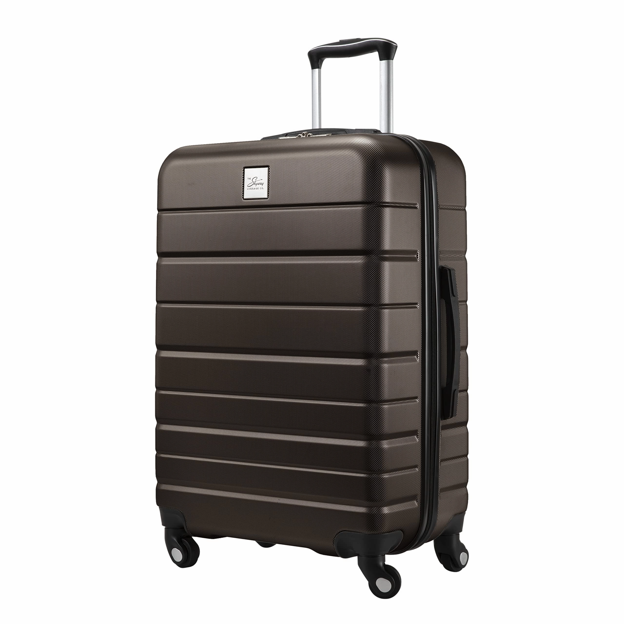 Skyway Epic 2.0 Hardside Lightweight Expandable ABS Shell Spinner Luggage, 24" Medium Check In