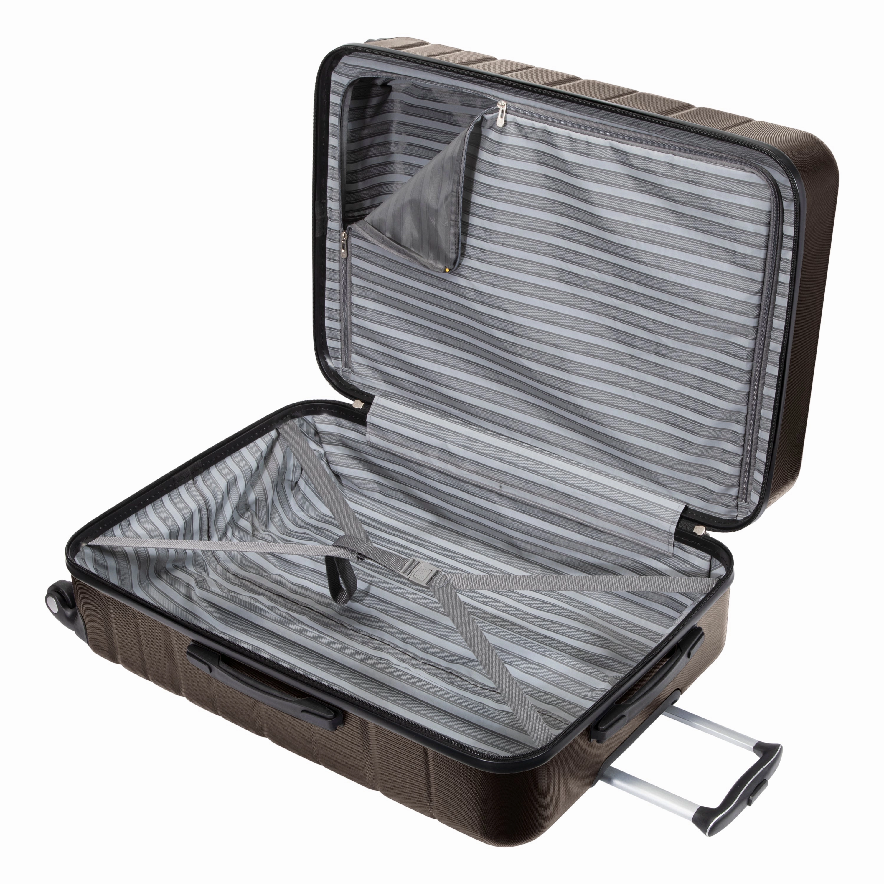 Skyway Epic 2.0 Hardside Lightweight Expandable ABS Shell Spinner Luggage 3 Piece set