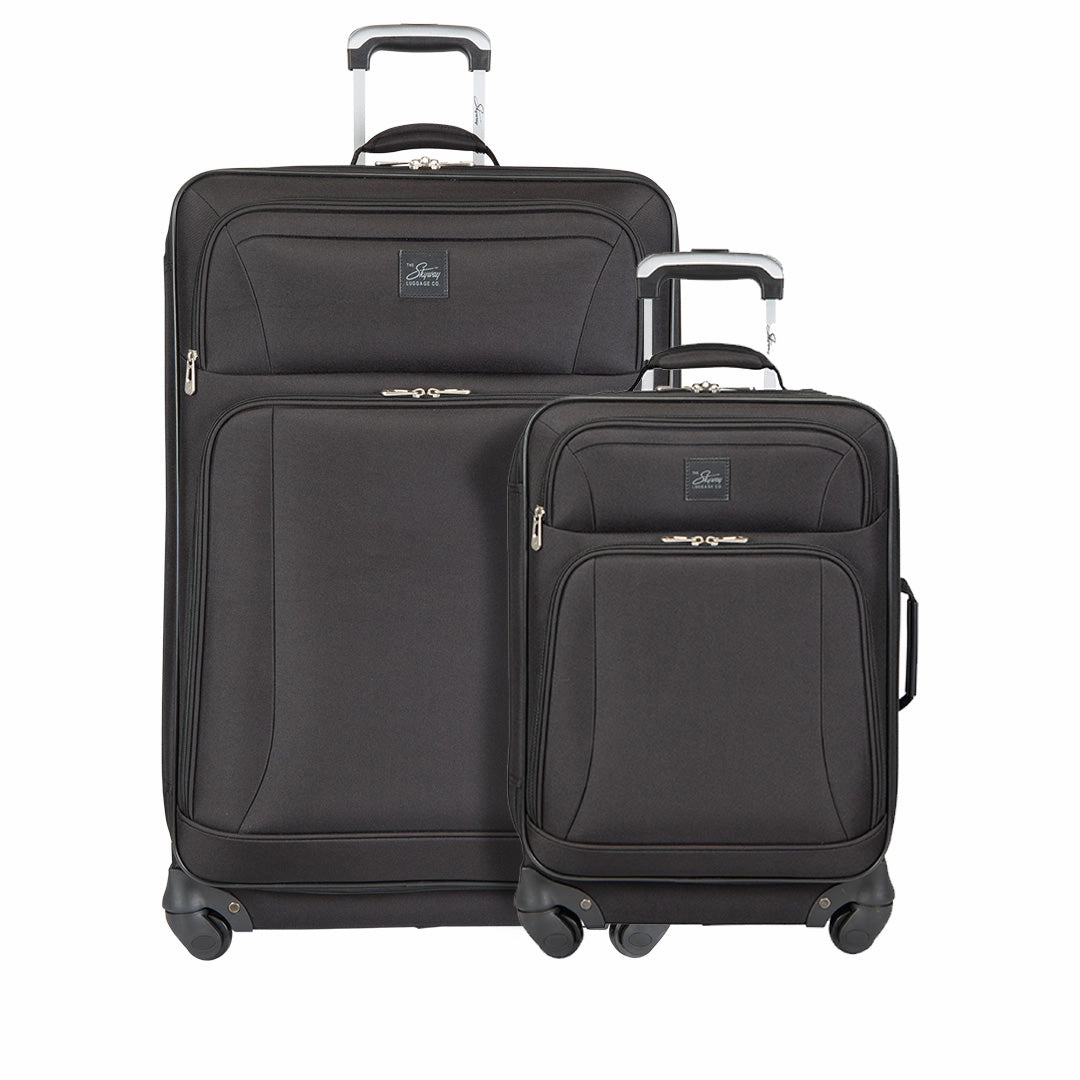 Skyway Epic Softside 4-Wheel 2 Piece Set (20"/28") Luggage Spinner Collection