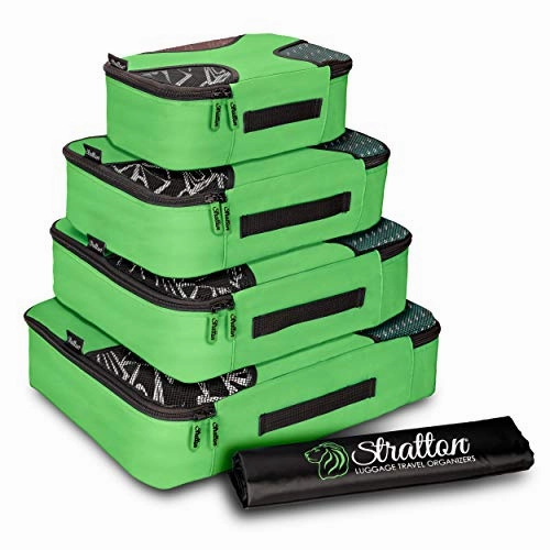 Stratton Travel Organizers Packing Cubes - Multifunctional Luggage Storage - Versatile Sorting &