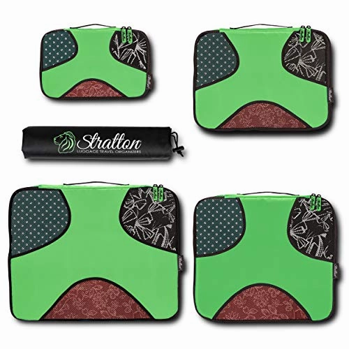 Stratton Travel Organizers Packing Cubes - Multifunctional Luggage Storage - Versatile Sorting &