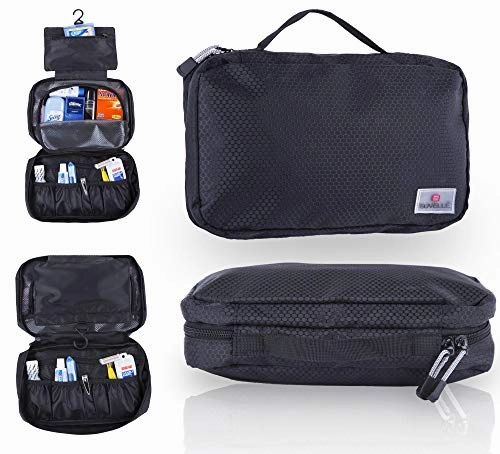 Suvelle Hanging Toiletry Travel Kit Organizer Cosmetic Bag