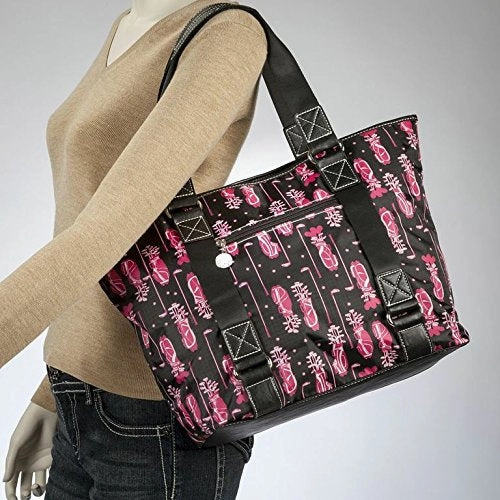 Sydney Love Fuchsia Golf East West Travel Tote,Multi,One Size