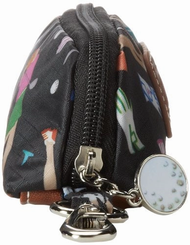 Sydney Love Lady Golf 3 Ball Holder Cosmetic Case,Multi,One Size