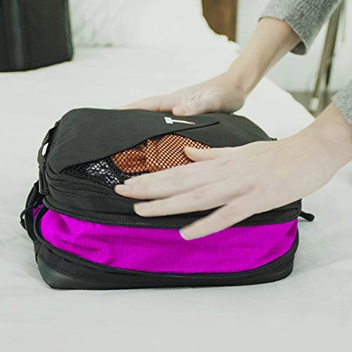 Taskin | Compression Packing Cubes | Premium Set of 5 (3 Large   2 Medium) | Genuine YKK Zippers