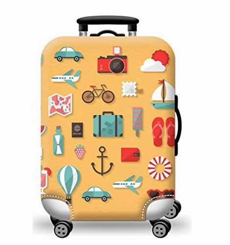 Tdc Elastic Luggage Cover Luggage Suitcase Cover Super Lightweight Luggage Protector