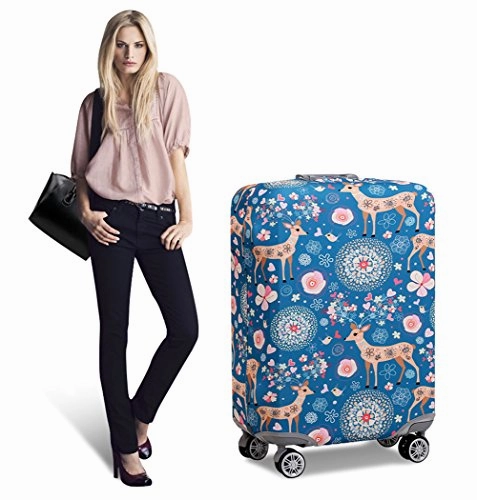 Tdc Elastic Luggage Cover Luggage Suitcase Cover Super Lightweight Luggage Protector