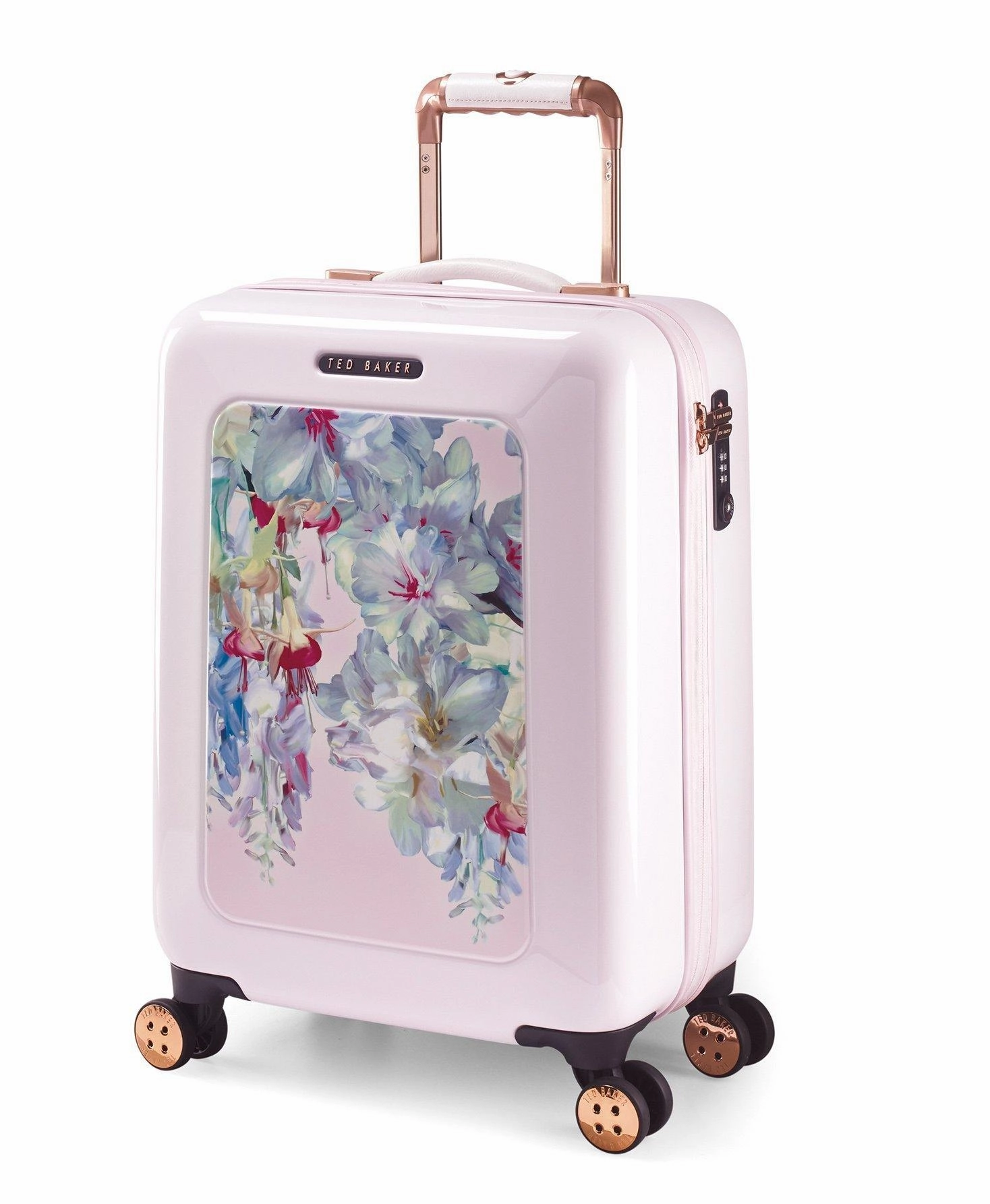 Ted Baker Floral Hardside Hardside 21" Lightweight Carry-On Spinner