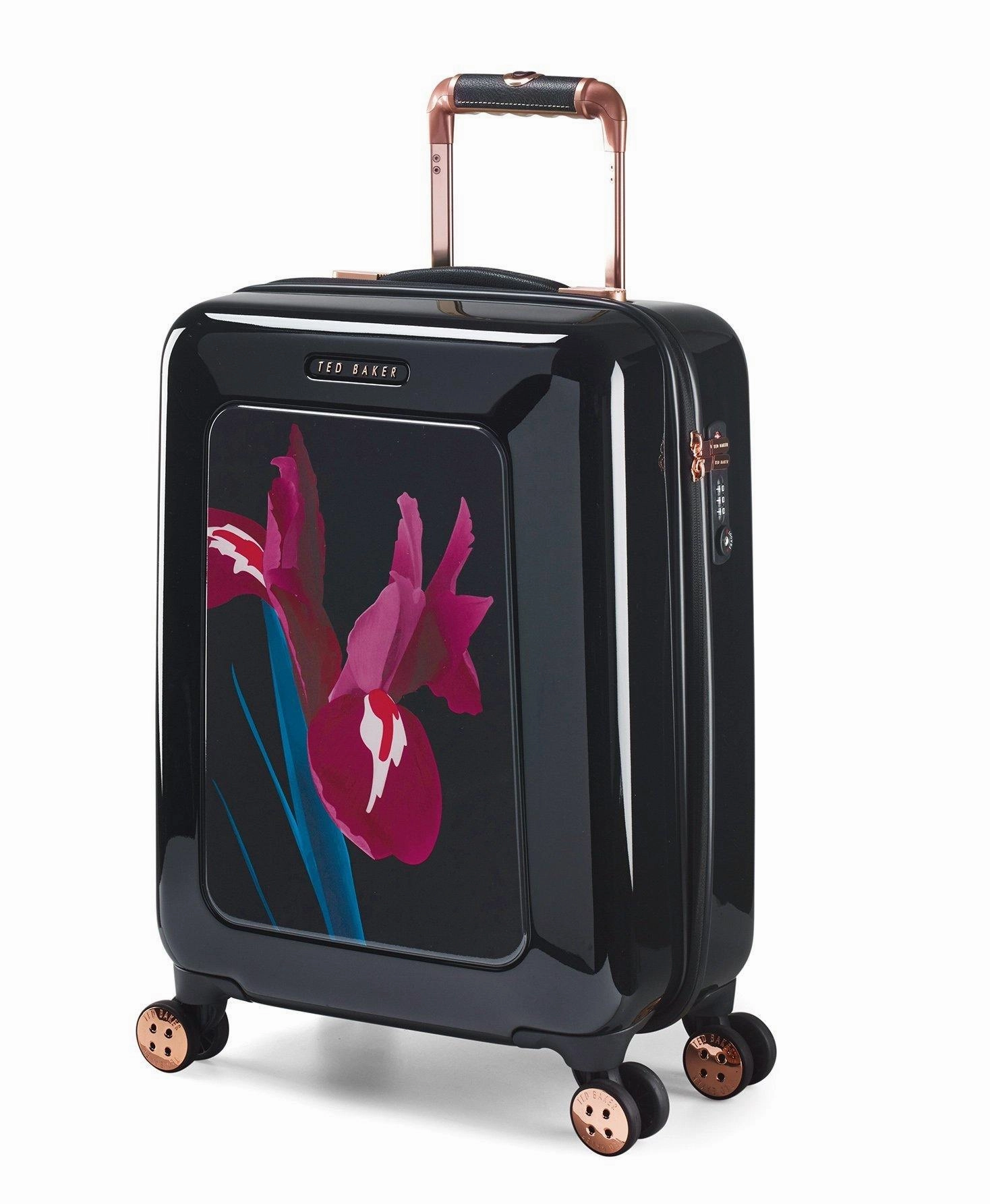 Ted Baker Floral Hardside Hardside 21" Lightweight Carry-On Spinner