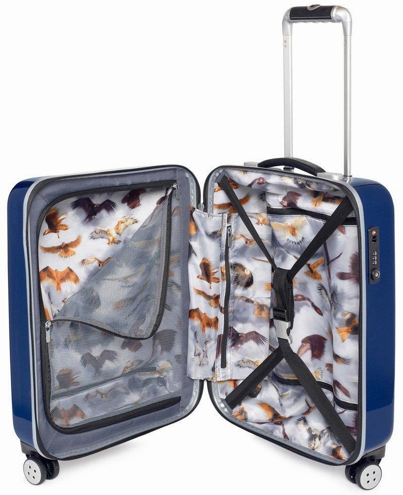 Ted Baker Hardsider Herringbone Carry-On 4-Wheel Carry-On Luggage