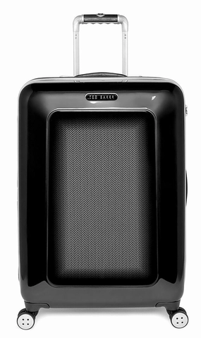 Ted Baker Hardsider Herringbone Collection 3 Piece Set (20"/24"/28") 4-Wheel Luggage Sets