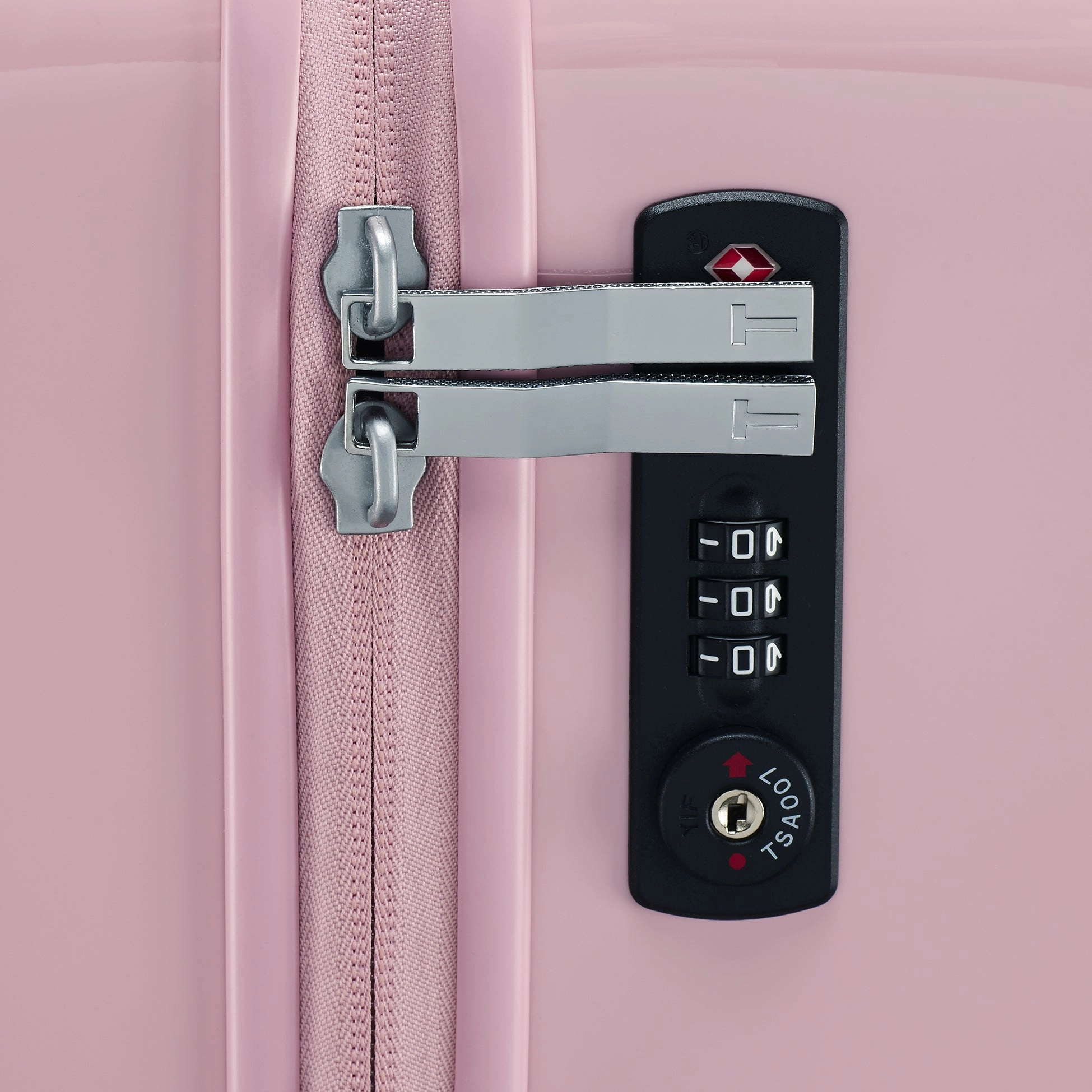 Ted baker Women's Hardside Checked-Large 4-Wheel Large Luggage