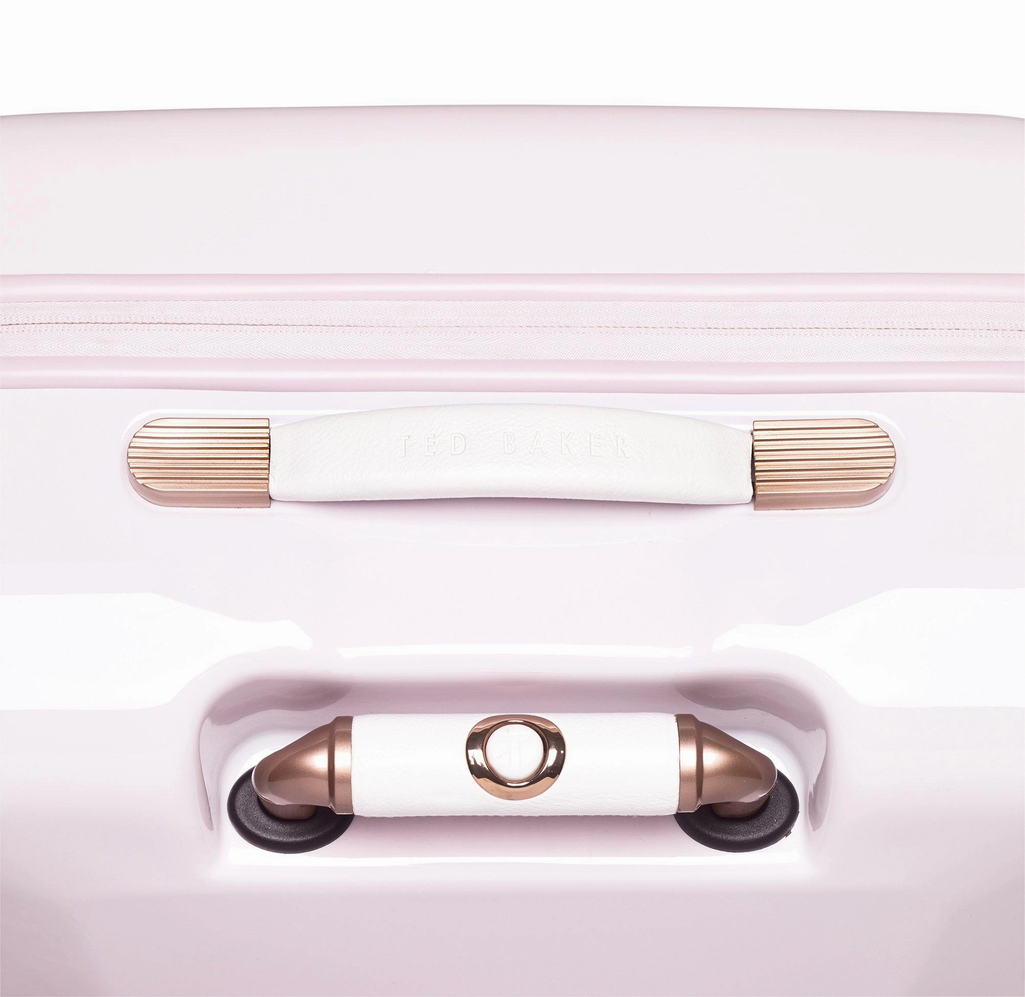 Ted baker Women's Hardside Checked-Large 4-Wheel Large Luggage