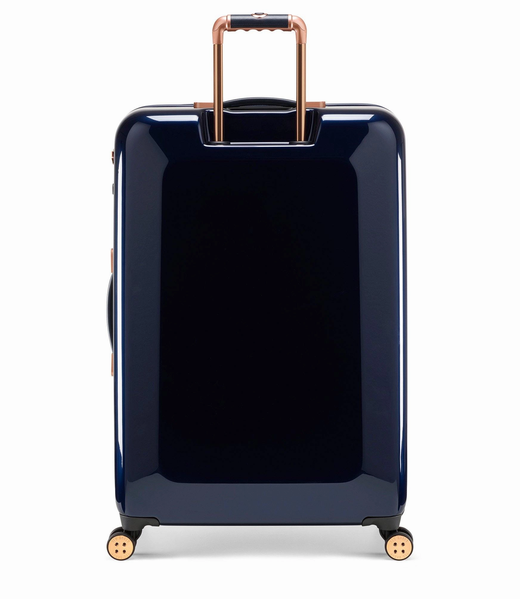 Ted baker Women's Hardside Checked-Large 4-Wheel Large Luggage