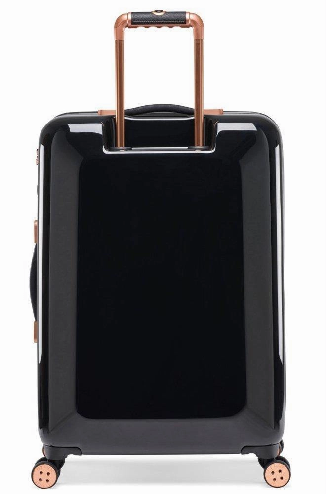 Ted baker Women's Hardside Checked-Large 4-Wheel Large Luggage