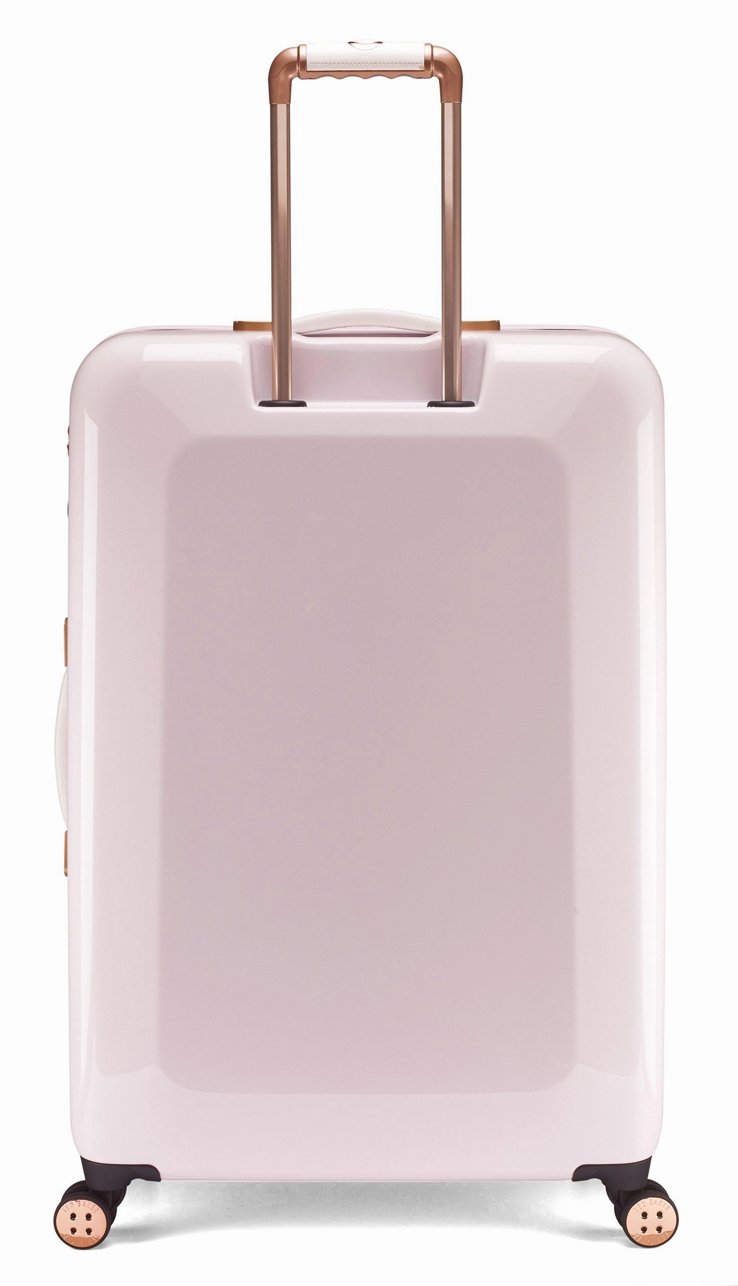 Ted baker Women's Hardside Checked-Large 4-Wheel Large Luggage