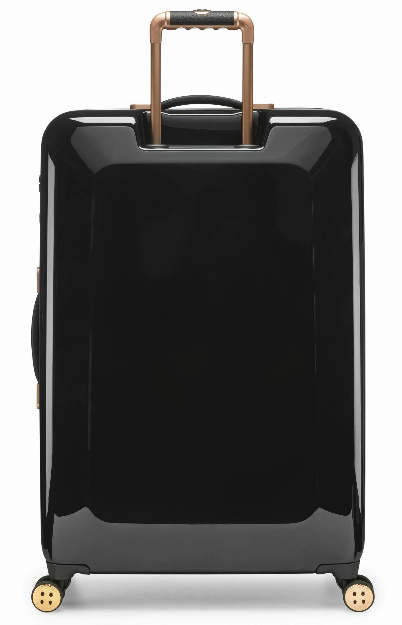 Ted baker Women's Hardside Checked-Large 4-Wheel Large Luggage