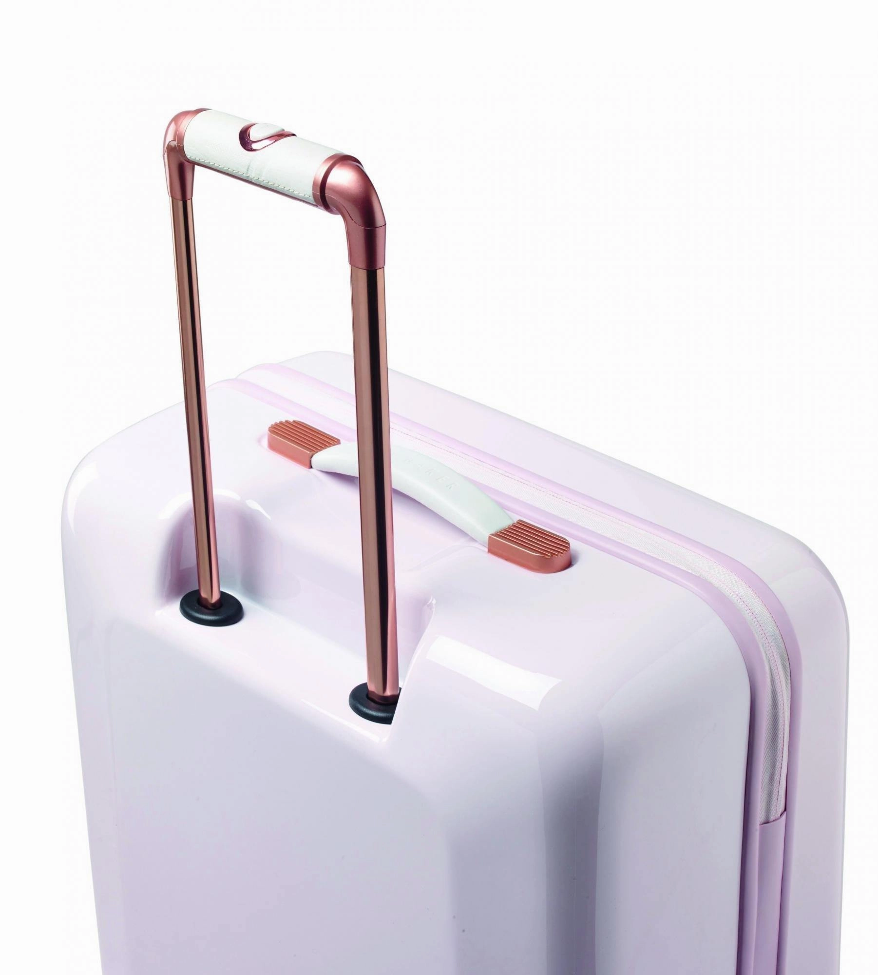 Ted baker Women's Hardside Checked-Large 4-Wheel Large Luggage