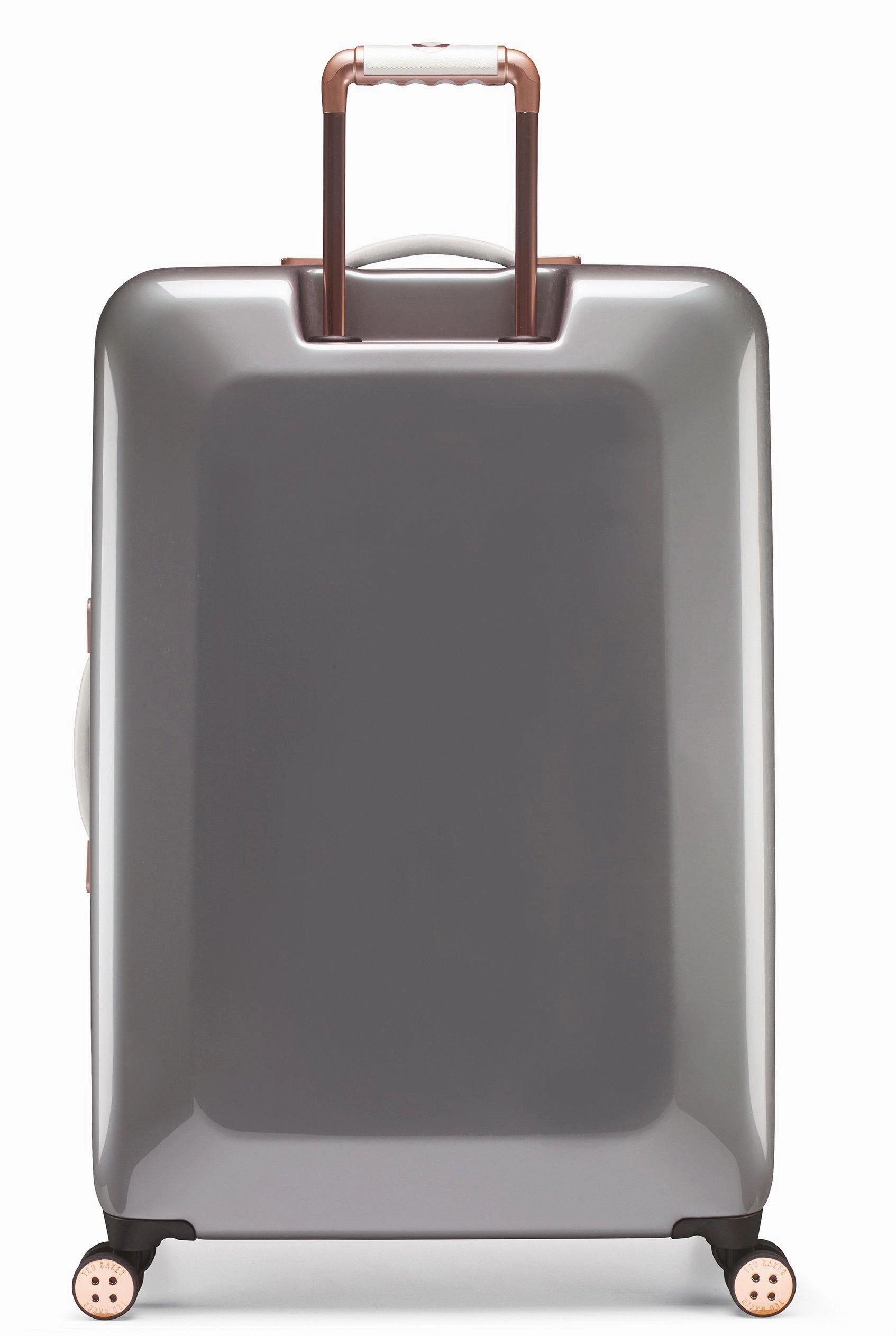 Ted baker Women's Hardside Checked-Large 4-Wheel Large Luggage