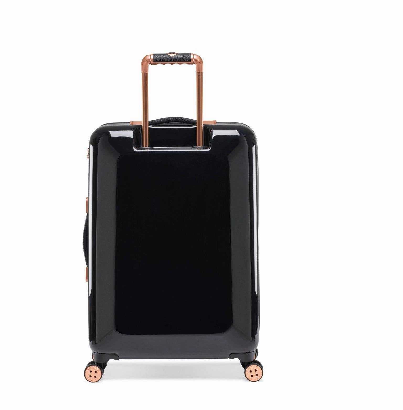 Ted baker Women's Hardside Checked-Medium 4-Wheel Medium Luggage