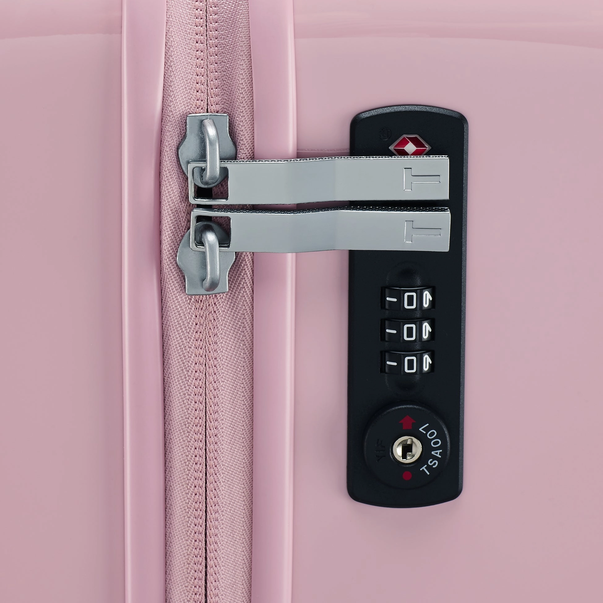 Ted baker Women's Hardside Checked-Medium 4-Wheel Medium Luggage