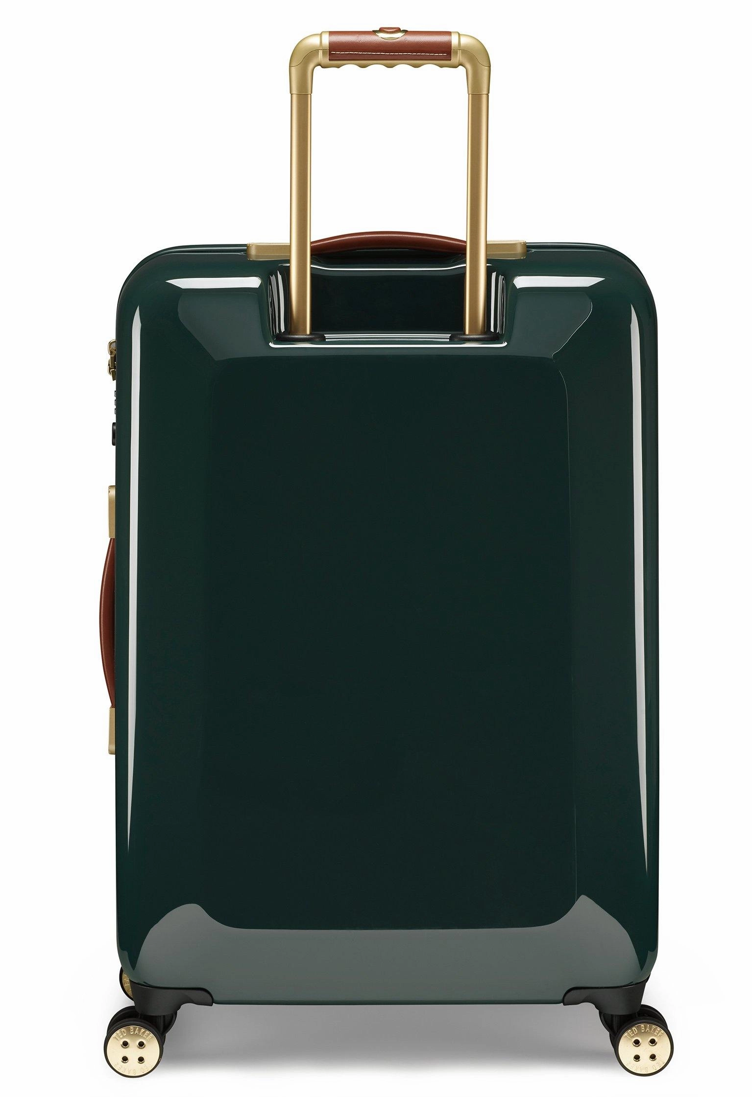Ted baker Women's Hardside Checked-Medium 4-Wheel Medium Luggage