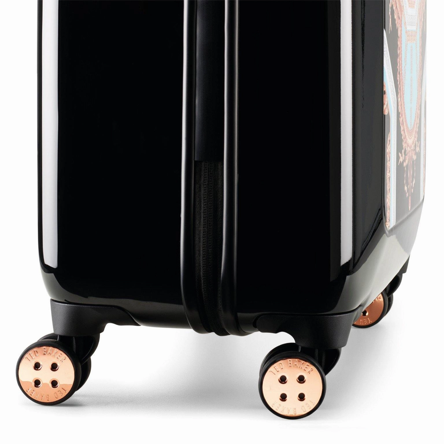 Ted baker Women's Hardside Checked-Medium 4-Wheel Medium Luggage