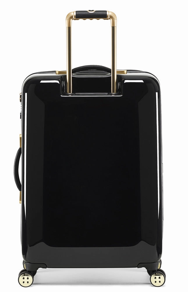 Ted baker Women's Hardside Checked-Medium 4-Wheel Medium Luggage